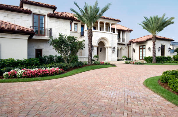 Cobblestone Driveway Pavers in Highland Beach, FL